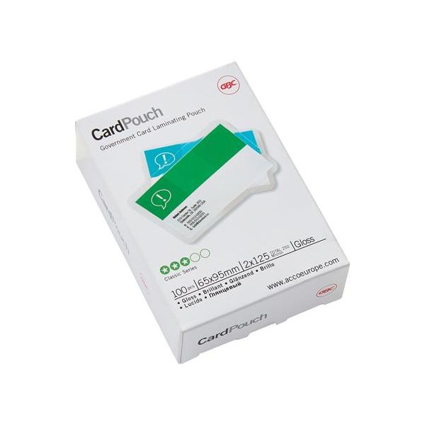 Laminovacia fólia, 125 mikrónov, 65x95mm, GBC