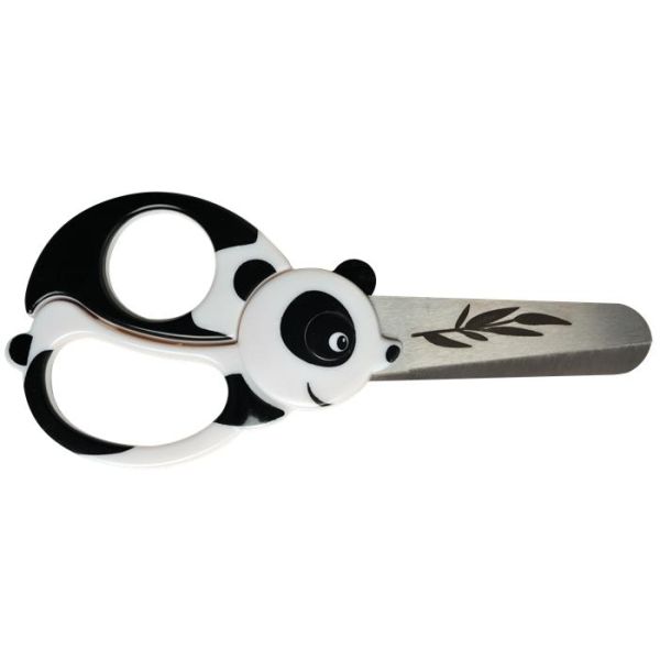 Nožnice, detské, 13 cm, FISKARS, panda