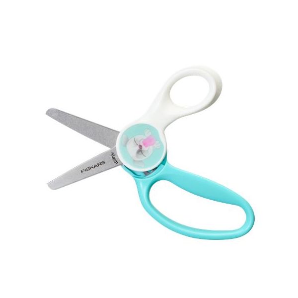 Nožnice, školské, 13 cm, FISKARS "Morph Kids", šteniatko