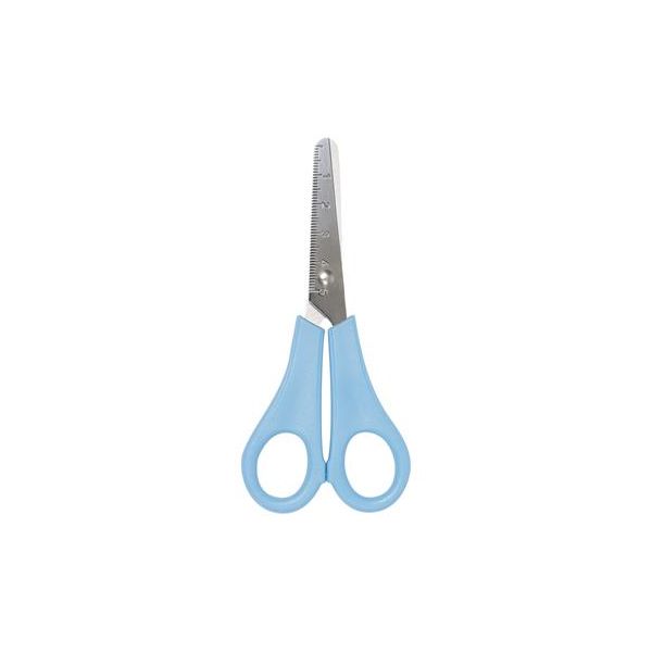 Nožnice, školské, so zaoblenou špičkou, 13,5 cm, FOLIA, mix farieb