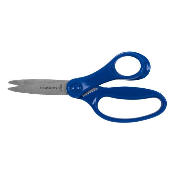 Nožnice, školské 15 cm, FISKARS, modré