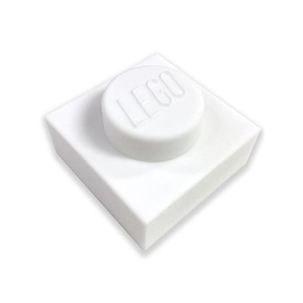 Nočné svetlo, LEGO "Iconic 1x1 plate", biele