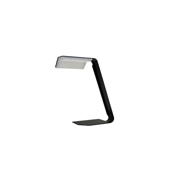 Stolová lampa, LED, 9 W, ALBA "Steelio", čierna