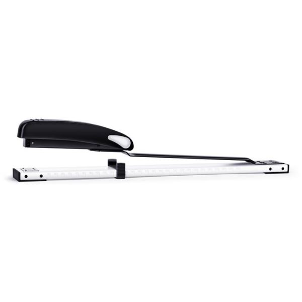 Zošívačka, s dlhým ramenom, 24/6, 26/6, 20 lap, SAX "Design 449", čierna