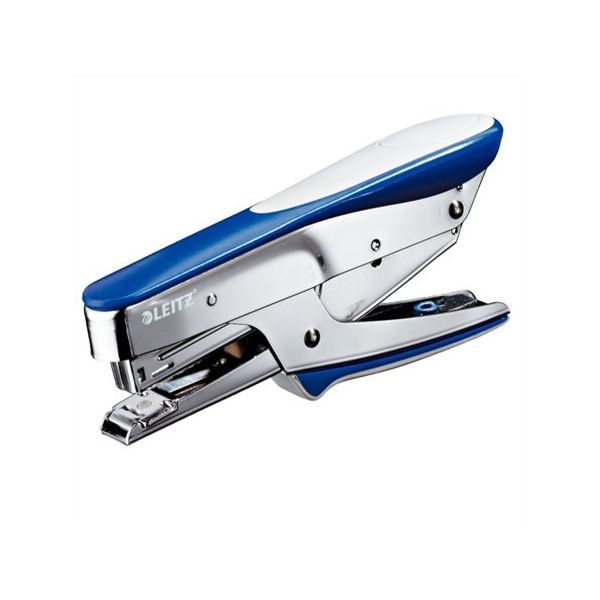 Zošívačka, ručná, No. 10, 15 listov, LEITZ "5545", modrá