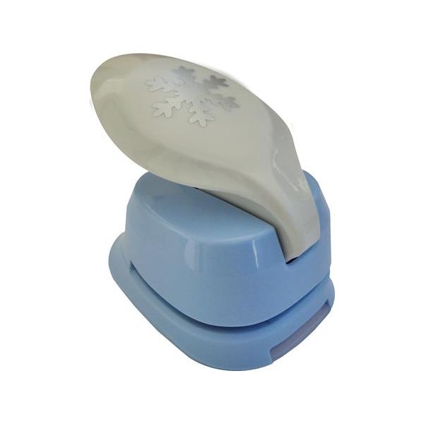 Ozdobná dierovačka, 25 mm, snehová vločka