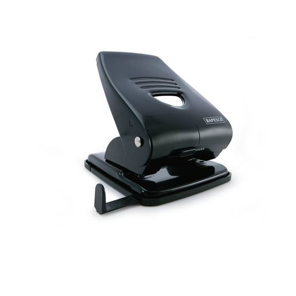 Dierovačka, 40 listov, kovová, RAPESCO "835", čierna