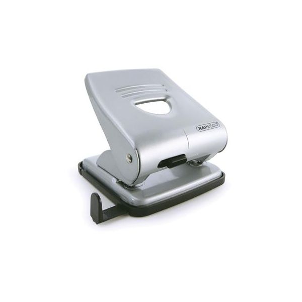 Dierovačka, 30 listov, kovová, RAPESCO "827", strieborná