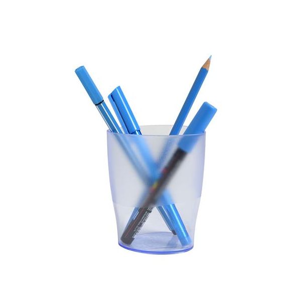 Stojan na písacie potreby, EXACOMPTA  "Linicolor", ľadovo modrý