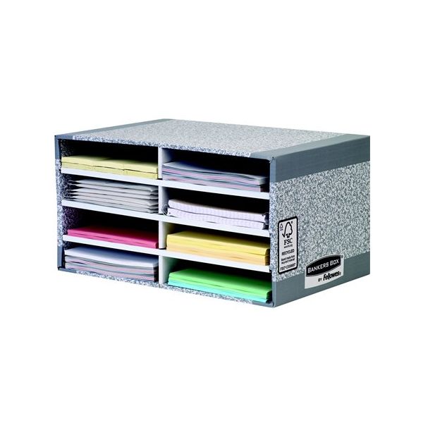 Stolový organizér, kartónový, "BANKERS BOX® SYSTEM by FELLOWES®"