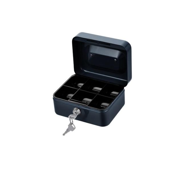 Pokladnička, 152x118x80 mm, VICTORIA FACILITY, čierna