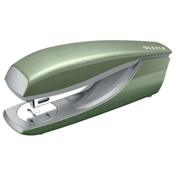 Zošívačka, 24/6, 26/6, 30 listov, LEITZ "Nexxt Style", zelená