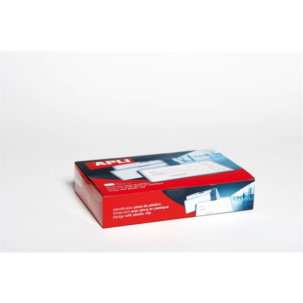 Visačka so štipcom, 90x56 mm, APLI