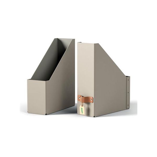 Zakladač, kartónový, 100 mm, LEITZ "Puro", pieskový