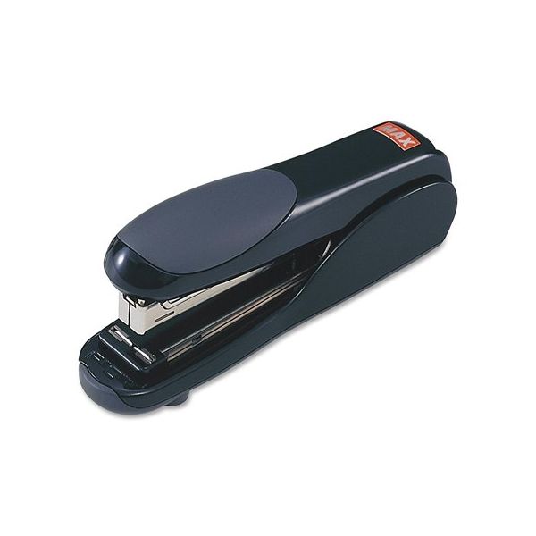 Zošívačka, 24/6, 24 listov, ploché zošívanie, MAX "HD-50F", čierna