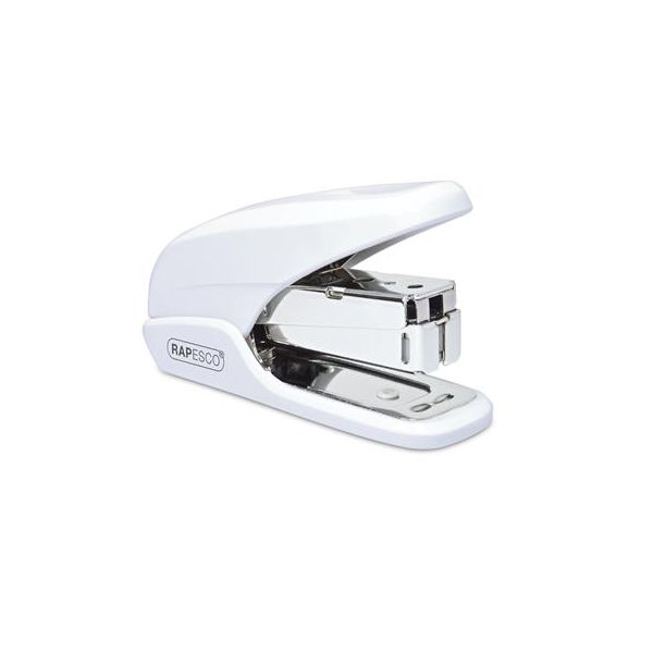 Zošívačka, 24/6, 26/6, 20 listov, uľahčené zošívanie, RAPESCO "X5-Mini Less Effort", biela