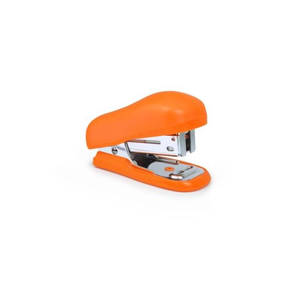 Zošívačka, 24/6, 26/6, 12 listov, RAPESCO "Bug Mini", oranžová