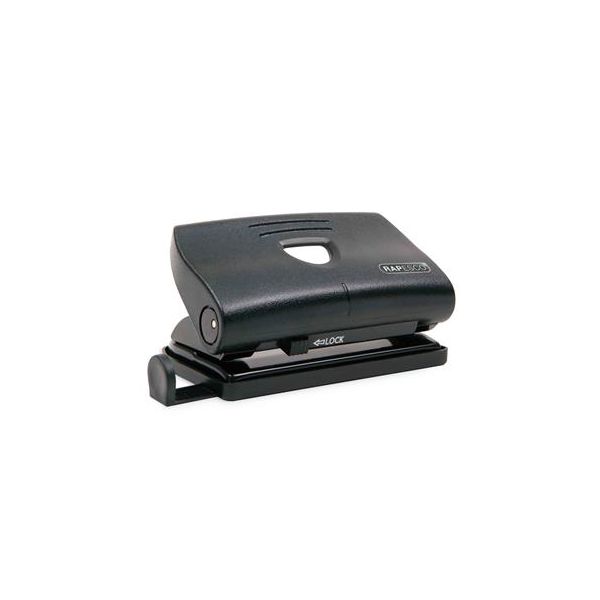 Dierovačka, 2-dierová, 12 listov, RAPESCO "810-P", čierna