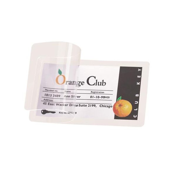 Laminovacia fólia za studena 54x86 mm, DJOIS