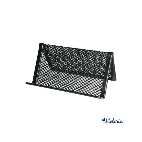 Vizitkár, drôtený, VICTORIA OFFICE, čierny