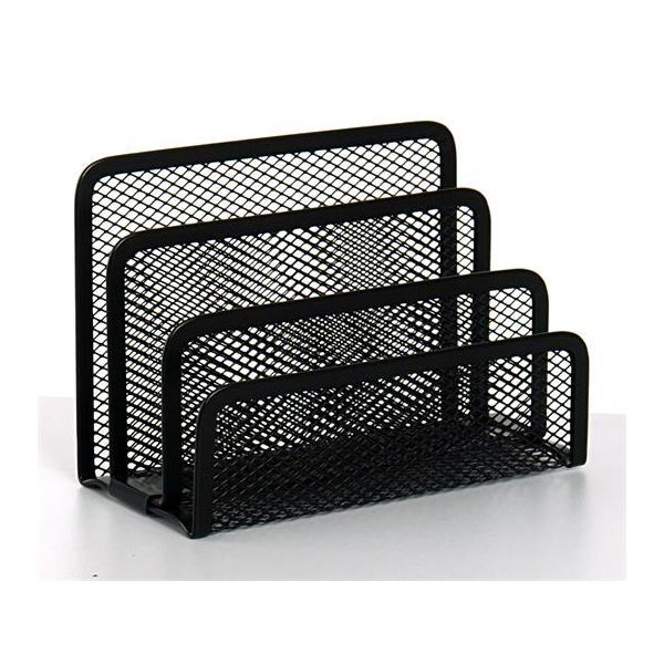 Stojan na listy, drôtený, VICTORIA OFFICE, čierny