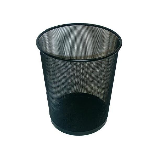 Odpadkový kôš, drôtený, VICTORIA OFFICE, čierna