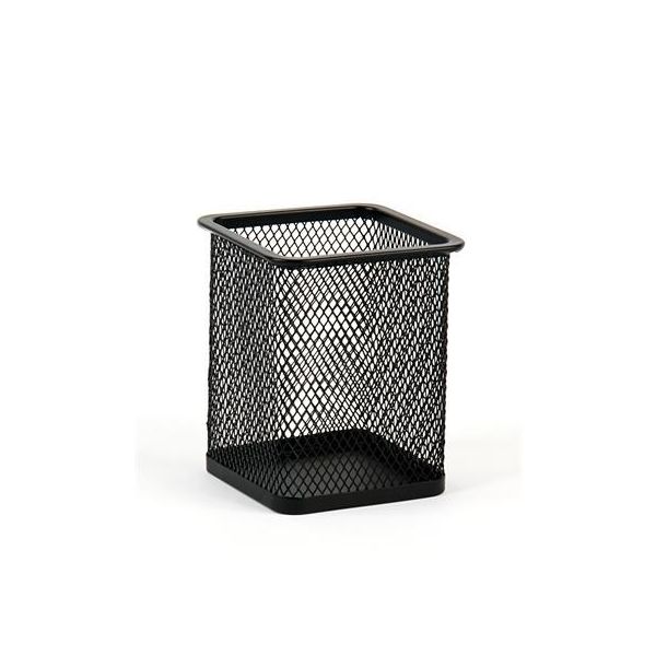 Stojan na písacie potreby, hranatý, VICTORIA OFFICE, čierny