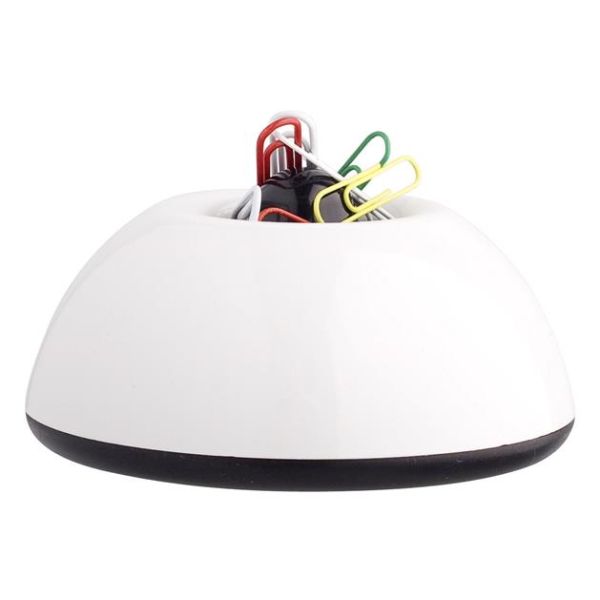 Držiak na sponky "Lux", biely