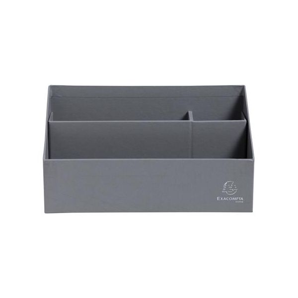 Stolový organizér, EXACOMPTA "Teksto", sivý