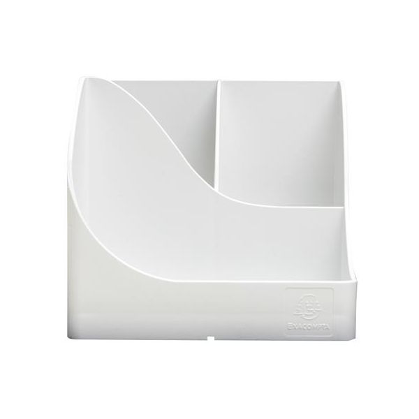 Stolový organizér, EXACOMPTA "Authentic", biely