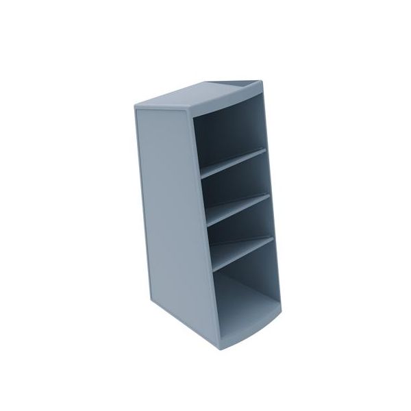 Multifunkčný stolový organizér, EXACOMPTA "Autentic", modrozelený