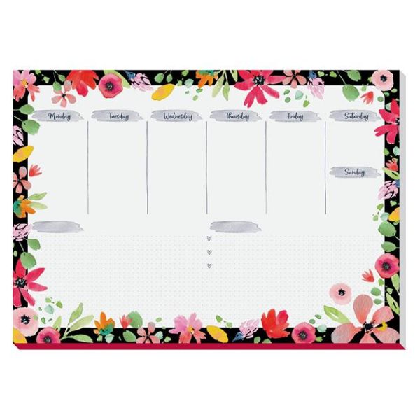 Podložka na stôl, 420x297 mm, SIGEL "Flower Love"