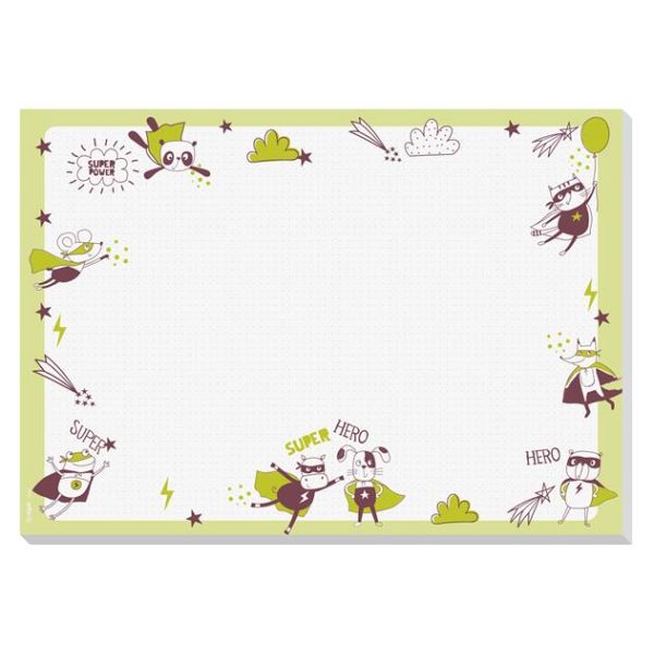 Podložka na stôl , A3, detská, SIGEL "Malí hrdinovia"