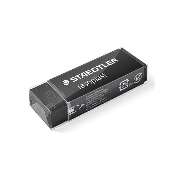 Guma, STAEDTLER "Rasoplast B20", čierna