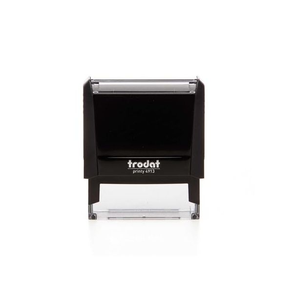 Pečiatka, TRODAT "Printy 4913", čierna pečiatka - čierna poduška
