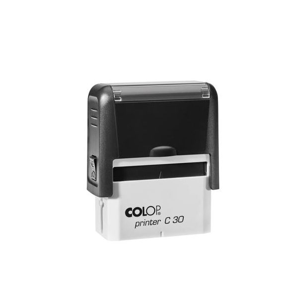 Pečiatka, COLOP "Printer C 30", s modrým náhradným vankúšom