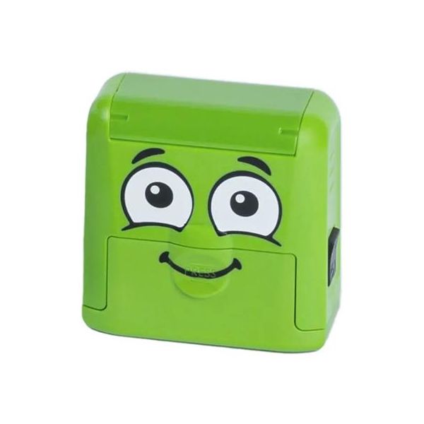 Pečiatka na textil, zostaviteľná, COLOP "Marky", zelená pečiatka, čierna poduška