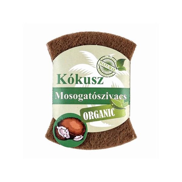 Špongia na riad, 2 ks, BIO NATURAL, kokos