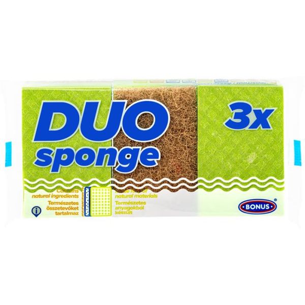 Špongia na riad, bez poškrabania, 2 ks, BONUS