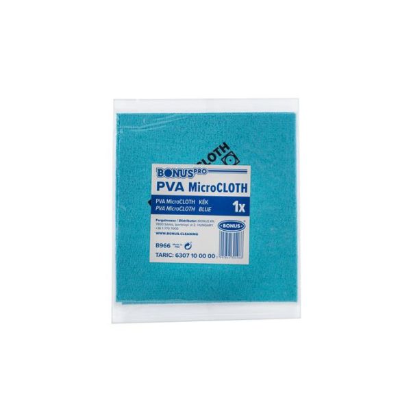 Čistiaca utierka, univerzálna, 40x34 cm, BONUS "MicroCLOTH", modrá