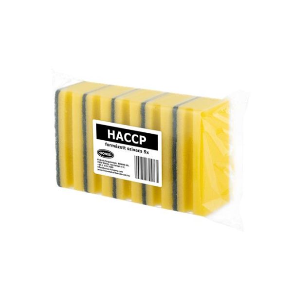 Špongia na riad, extra veľká, 5 ks, BONUS, žltá 