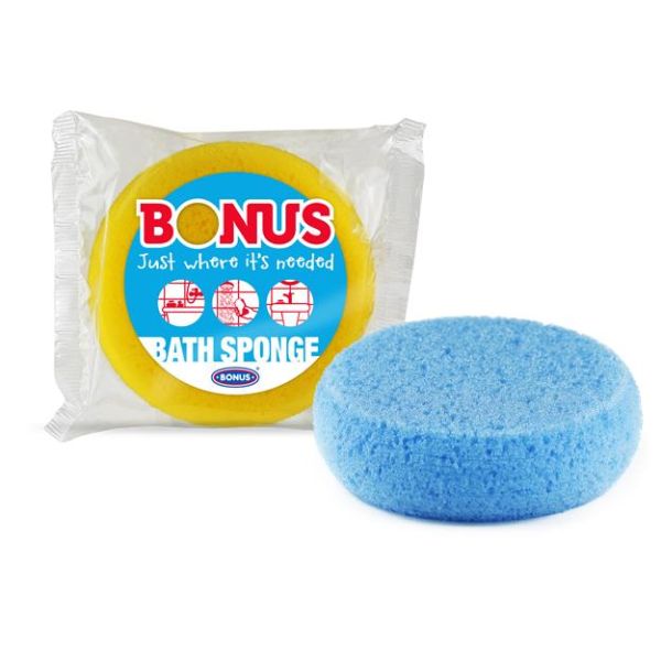 Špongia na kúpanie, okrúhla, BONUS