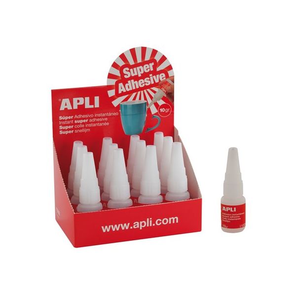 Sekundové lepidlo, 10 g, APLI