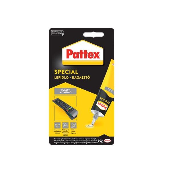 Lepidlo, špeciálne, 30 g, HENKEL "Pattex Repair Special Plast"