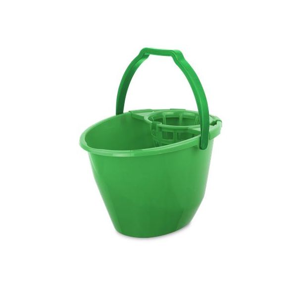 Vedro so žmýkacím košom, 11 l, BONUS, zelené