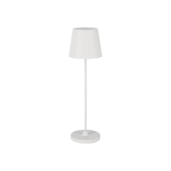 Stolová lampa, nabíjateľná, USB, LED 3,8W EGLO "Cabozo", biela