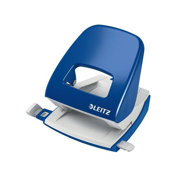 Dierovačka, 2-dierová, 30 listov, LEITZ "Nexxt", modrá