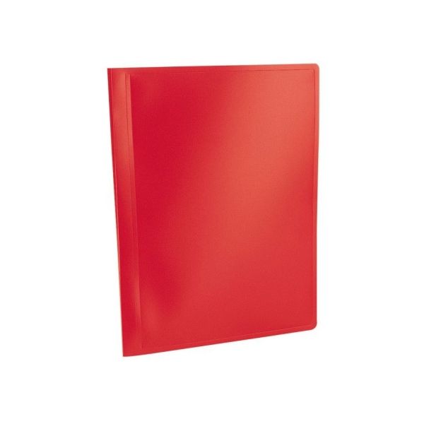 Katalógová kniha, 10 vreciek, A4, VIQUEL "Essentiel", červená