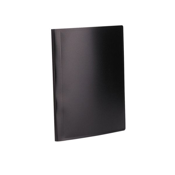 Katalógová kniha, 10 vreciek, A4, VIQUEL "Essentiel", čierna