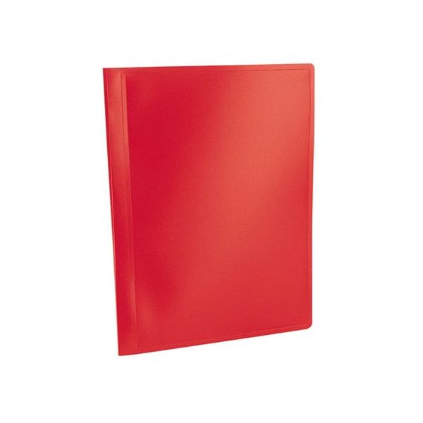 Katalógová kniha, 20 vreciek, A4, VIQUEL "Essentiel", červená